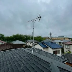 みずほの八木式アンテナ設置例