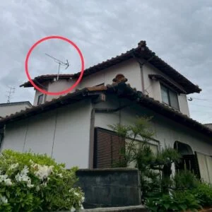 みずほの八木式アンテナ設置例