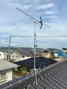 雷でテレビが映らない？アンテナへの影響