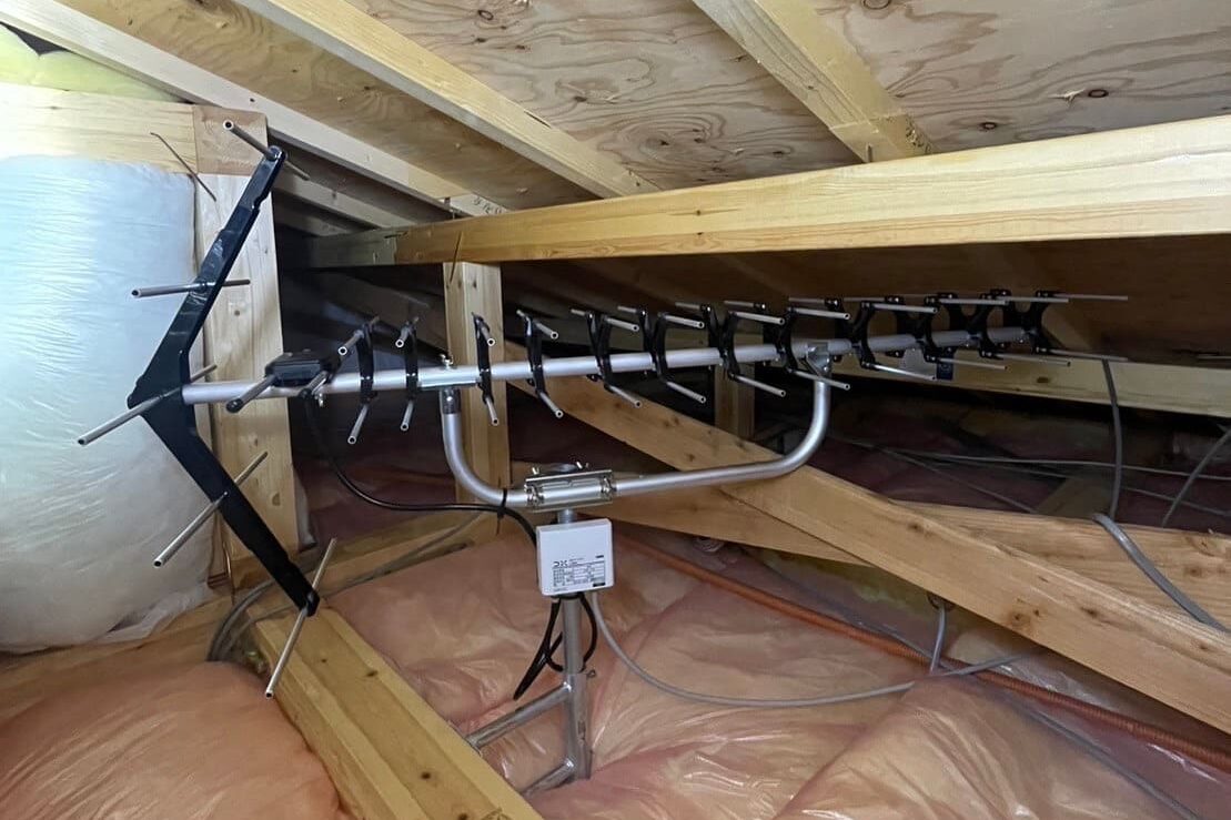 屋根裏設置できるテレビアンテナの種類