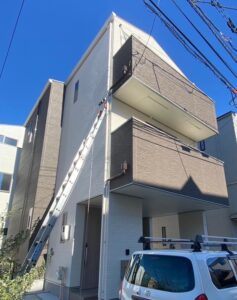 オープンハウスの住宅におけるテレビアンテナ施工例