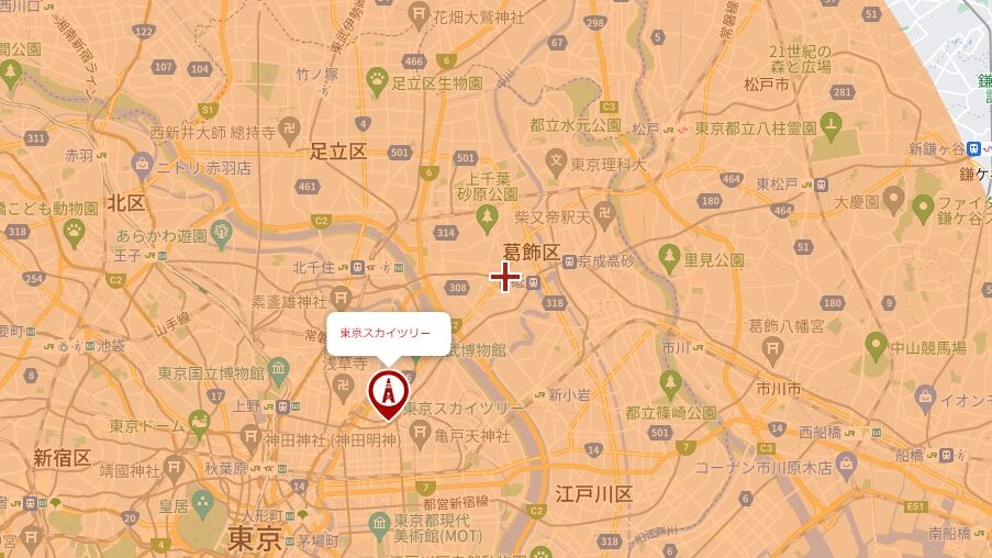 葛飾区の電波事情