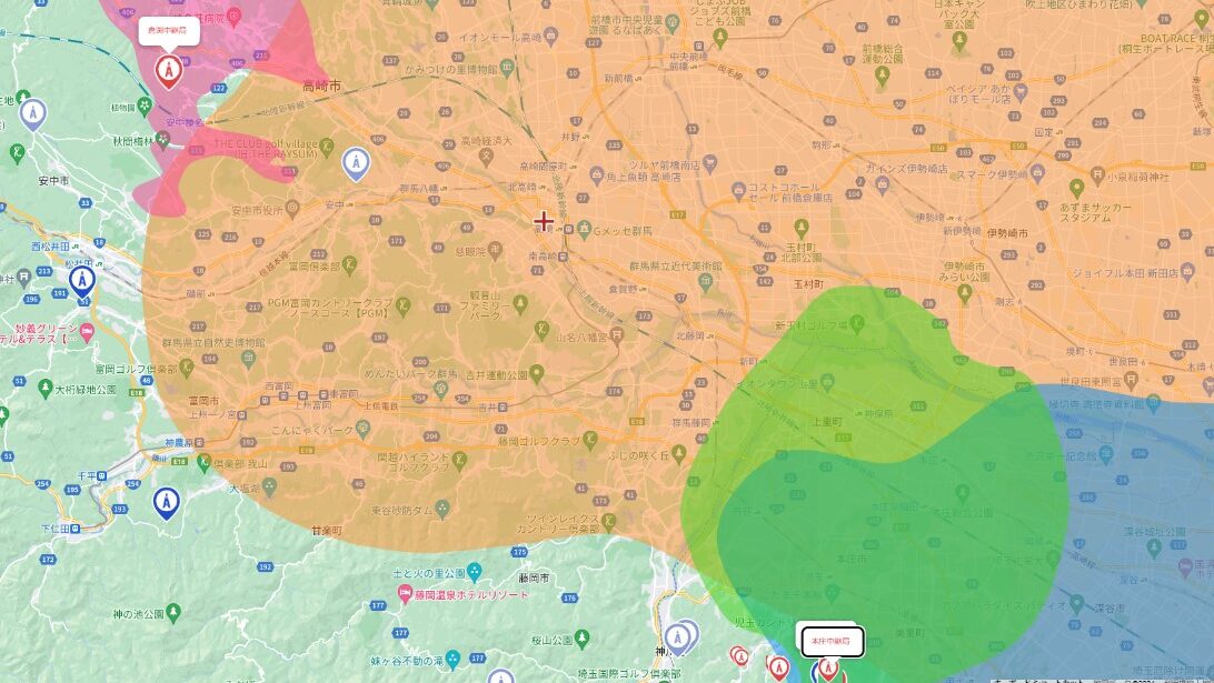 高崎市の電波事情
