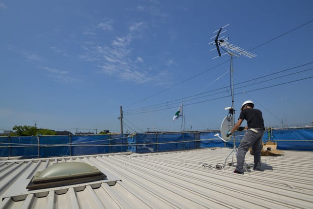 みずほアンテナの屋根裏設置を紹介!