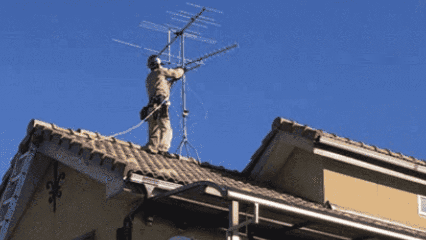 地デジアンテナのベランダ設置にかかる費用