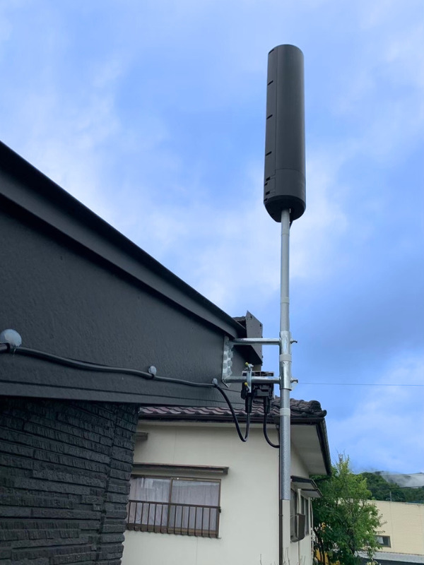 デザインアンテナ屋根裏設置