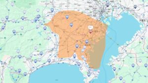 神奈川県の地デジ電波受信状況