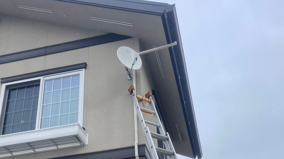 宮城県のアンテナ工事例