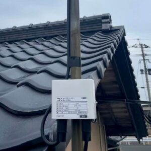 2024年12月15日　福岡県築上郡築上町築城M様邸　ブースター設置工事