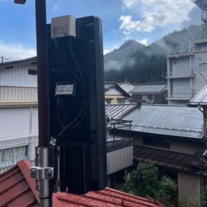 2024年12月25日 岐阜県郡上市八幡町K様邸 デザインアンテナ設置工事