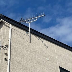 2024年12月21日 三重県員弁郡東員町K様邸 UHFアンテナ設置工事