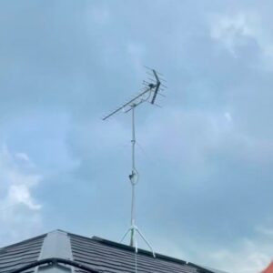 2024年12月21日　福岡県三潴郡大木町大角S様邸　UHFアンテナ交換工事