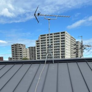 2025年1月2日 愛知県長久手市平池I様邸 UHFアンテナ設置工事