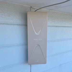 2024年12月10日　福岡県中間市上底井野S様邸　デザインアンテナ交換工事