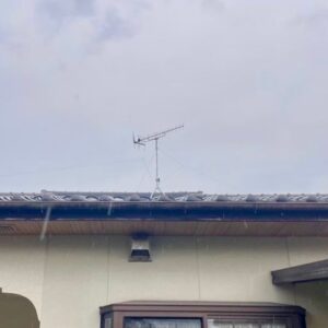 2024年12月19日　福岡県田川郡赤池S様邸　UHFアンテナ交換工事