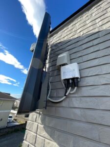 2024年12月22日 三重県多気郡明和町M様邸 デザインアンテナ設置工事