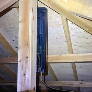 2024年12月13日　福岡県柳川市三橋町柳河F様邸　デザインアンテナ設置工事