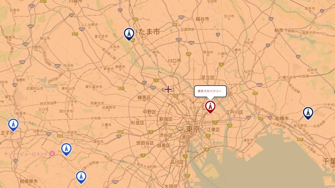 板橋区の電波事情