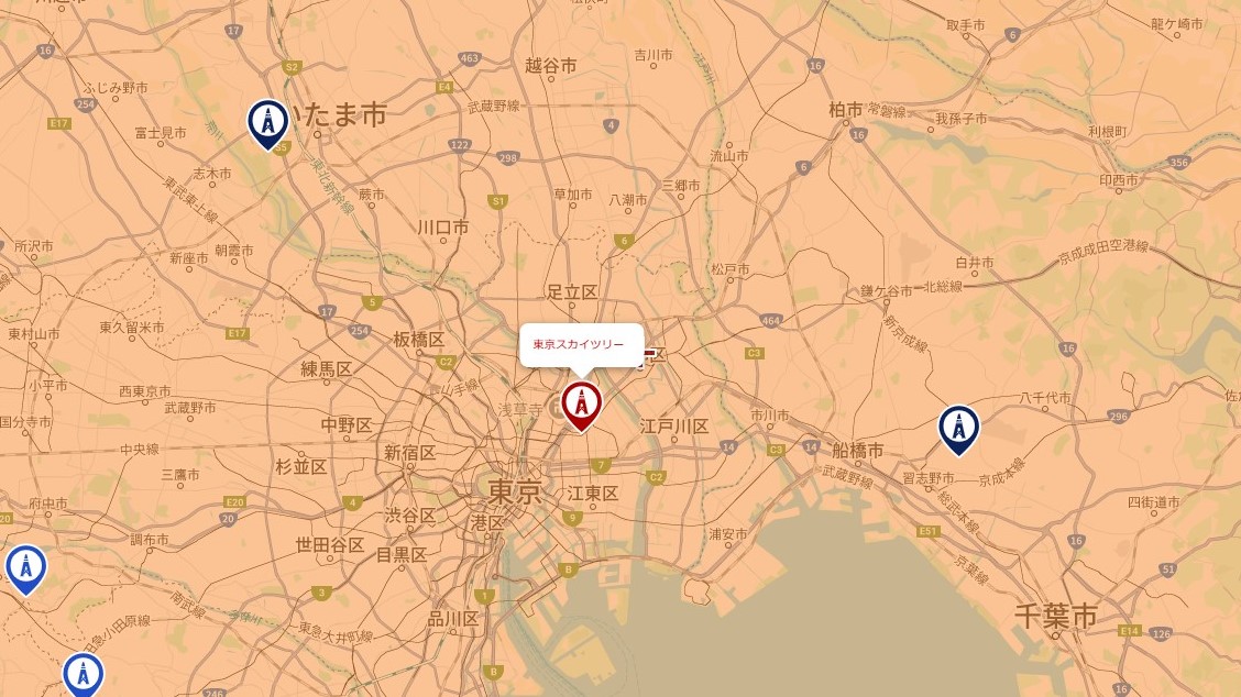 葛飾区の電波事情