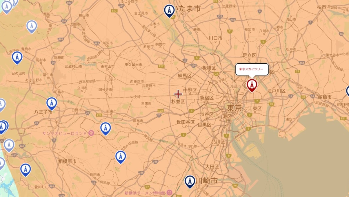 杉並区のテレビ電波事情