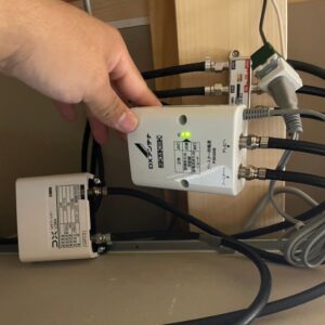 2025年2月14日 愛知県田原市田原町H様邸 デザインアンテナ設置工事