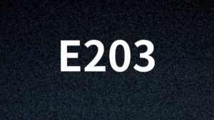 テレビにE203出現!放送休止?アンテナの故障?どうしたら直るのかを紹介