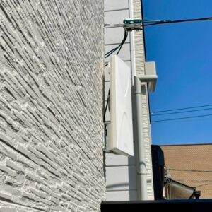 2025年3月25日　京都府京都市左京区一乗寺北大丸町S様邸　デザインアンテナ設置工事