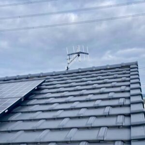 2025年4月12日　静岡県富士宮万野原新田K様邸　UHFアンテナ設置工事