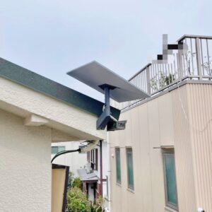 2025年4月1日　東京都中野区上鷺宮H様邸　スターリンクアンテナ設置工事