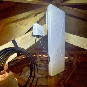 2025年4月11日　茨城県つくば市みどりのN様邸　デザインアンテナ設置工事