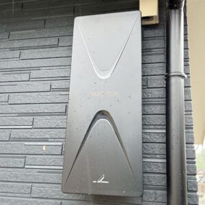 2025年6月1日　広島県安芸郡府中町S様邸　デザインアンテナ設置工事