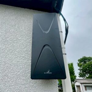 2025年4月19日　大阪府東大阪市友井Y様邸　デザインアンテナ設置工事