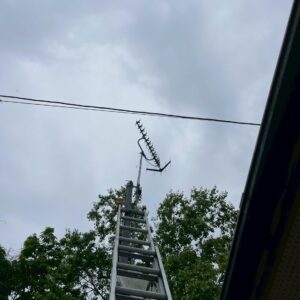 2025年5月18日　鹿児島県伊佐市菱刈前目S様邸　パラスタックアンテナ交換工事