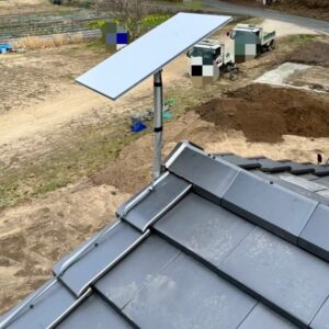 2025年5月17日 広島県大竹市松ヶ原町M様邸 スターリンクアンテナ設置工事