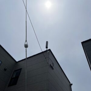 2025年6月17日　千葉県千葉市若葉区若松町M様邸　ユニコーンアンテナ設置工事