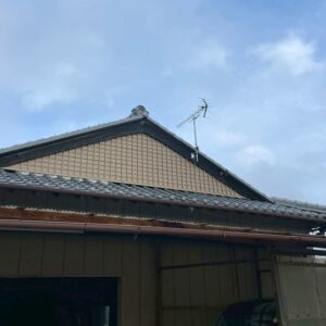 2025年6月5日　三重県亀山市関町H様邸　UHFアンテナ交換工事