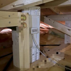 2025年6月6日　長崎県大村市諏訪U様邸　デザインアンテナと4K8K対応BS/CSアンテナ設置工事