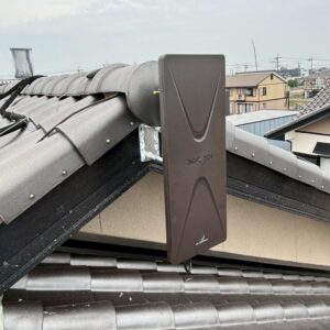 2025年6月11日　愛知県津島市神守町M様邸　デザインアンテナ交換工事