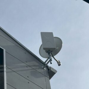 2025年5月21日　神奈川県横浜市鶴見区本町通N様邸　デザインアンテナ＋4K8K対応BSCSアンテナ設置工事