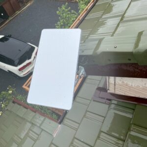 2025年7月7日　茨城県鹿嶋市角折A様邸　スターリンクアンテナ設置工事