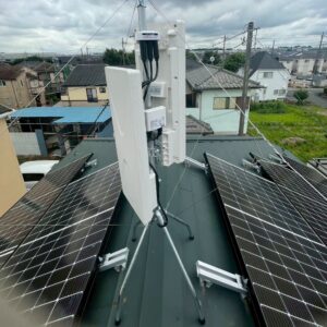 2025年6月25日　埼玉県川口市安行出羽K様邸　デザインアンテナ交換工事＋デザインアンテナ設置工事