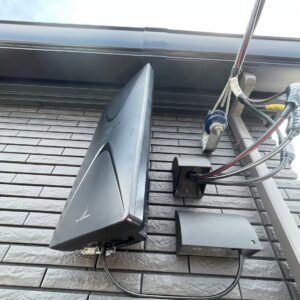 2025年7月11日　神奈川県川崎市麻生区高石M様邸　デザインアンテナ設置工事