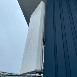 2025年7月2日　愛知県清須市西市場T様邸　デザインアンテナと4K8K対応BS/CSアンテナ設置工事