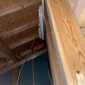 2025年7月5日　福岡県京都郡苅田町S様邸　デザインアンテナ設置工事