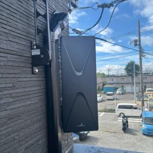 2025年7月3日　神奈川県相模原市中央区光が丘K様邸　デザインアンテナ設置工事