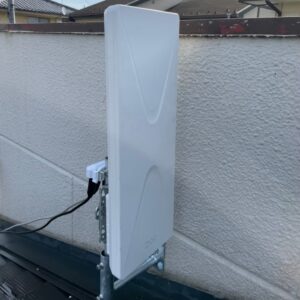 2025年9月11日　栃木県桐生市境野町S様邸　デザインアンテナ交換工事