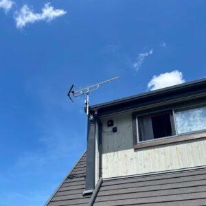 2025年9月29日 大分県玖珠郡玖珠町帆足T様邸 八木式アンテナ設置工事