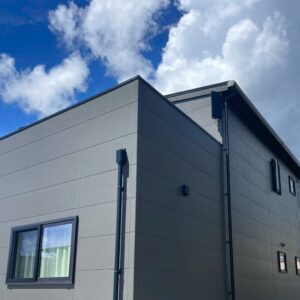 2025年9月12日　鹿児島県薩摩川内市宮崎町N様邸　デザインアンテナ設置工事