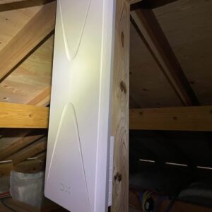 2025年10月24日　福岡県福岡市南区井尻Y様邸　デザインアンテナ設置工事