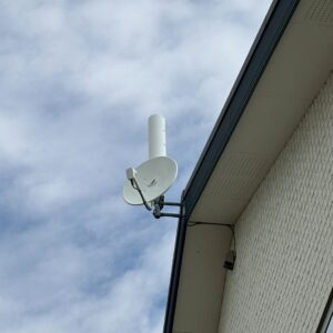 2025年10月28日　茨城県ひたちなか市馬渡K様邸　ユニコーンアンテナと4K8K対応BS/CSアンテナ交換工事